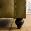2-seater sofa genuine leather 158x82x75 green CHESTERFIELD #302