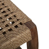 Birchhaven Square Wood and Rattan Stool 2 Piece Set