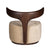 Moby Dick Beige Fabric-Covered Armchair by Libero Rutilo