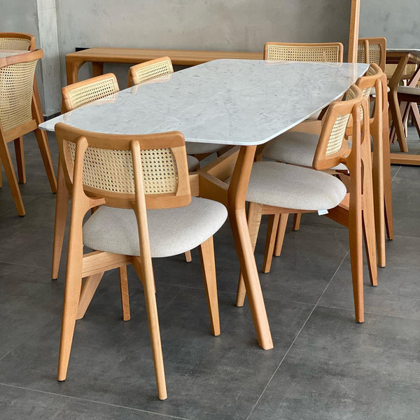 Ollen 6 Seater Dining Set