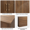 24 Pair Shoe Storage Cabinet with Adjustable Shelves - 41.3'' H X 39.4'' W X 13.8'' D