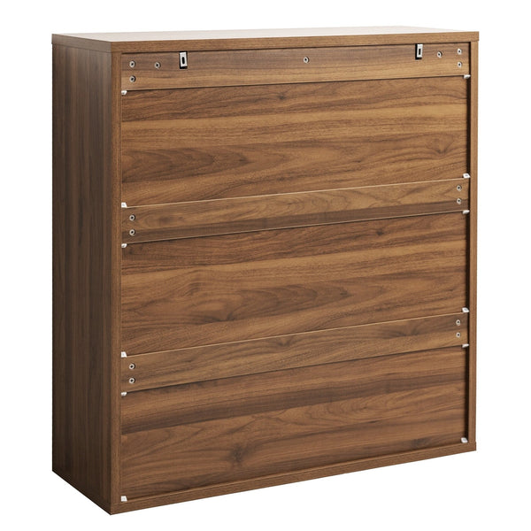 24 Pair Shoe Storage Cabinet with Adjustable Shelves - 41.3'' H X 39.4'' W X 13.8'' D