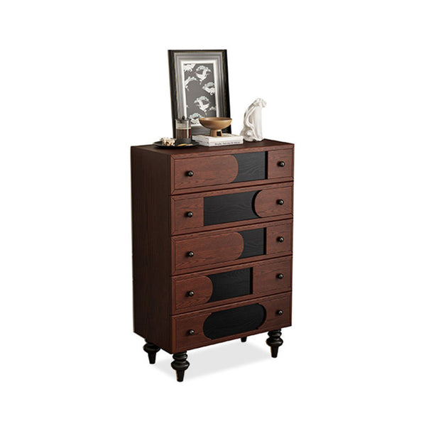 27.56" Solid + Manufactured Wood Accent Cabinet