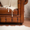 Christopher Leather Chesterfield Two Seater Sofa