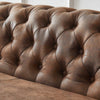 Capri Leather Chesterfield Two Seater Sofa #8