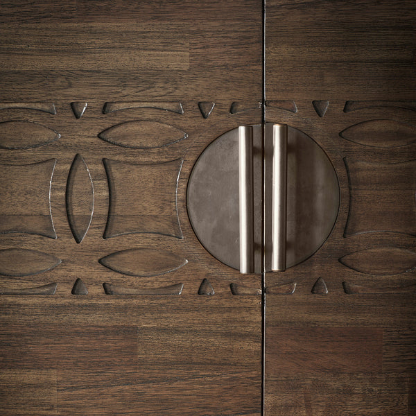 Bohème Retreat Cocktail Cabinet – Brown