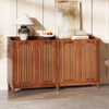 57" Sideboard Buffet Cabinet with Adjustable Shelves