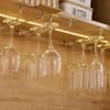 72" Wine Bar Cabinet, Modern Wood Coffee Bar Cabinet with LED Lights - N/A