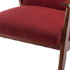 Banassak 28.5" Wide Fabric Tufted Armchair With Solid Wood Frame