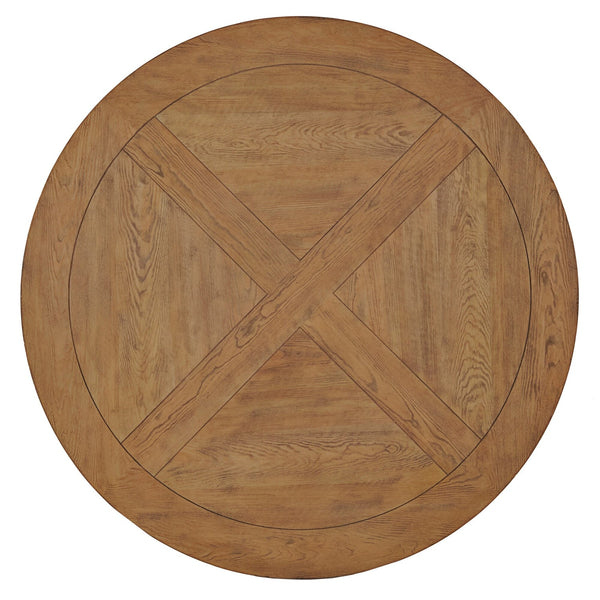 Benchwright X-base 48-in. Round Dining Set by iNSPIRE Q Artisan