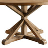 Benchwright X-base 48-in. Round Dining Set by iNSPIRE Q Artisan