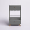 Boahaus Belfast Mini Bar Cabinet, 1-Shelf, 1-Drawers, Cup Holder