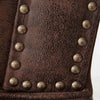 Chesterfield Vintage Brown Leather Lounge #6