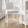 Cionna Upholstered Counter Stool with Solid Wood Frame