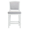 Cionna Upholstered Counter Stool with Solid Wood Frame