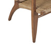 Clearwater Woven Rattan Solid Wood Armchair