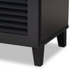 Copper Grove Zdolbuniv Dark Grey 4-shelf Shoe Storage Cabinet
