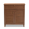 Copper Grove Zdolbuniv Dark Grey 4-shelf Shoe Storage Cabinet