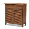Copper Grove Zdolbuniv Dark Grey 4-shelf Shoe Storage Cabinet