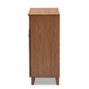 Copper Grove Zdolbuniv Dark Grey 4-shelf Shoe Storage Cabinet