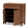 Copper Grove Zdolbuniv Dark Grey 4-shelf Shoe Storage Cabinet