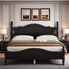 Desirree Retro Style Platform Bed with Wooden Slat Support