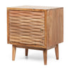 Eakins Handcrafted Boho Acacia Wood Nightstand by Christopher Knight Home