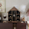 Bude Farmhouse Oak Tabletop 6-bottle Wine Rack by Furniture of America