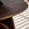 JINSHAN Manufacturer Wholesale Dining Room Furniture Solid Wood Leg Modern Dining Table for Sale