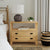 Handmade Wood 2-Drawer Nightstand with Open Shelf by East at Main