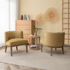 Karoll Upholstered Barrel Chair (Set of 2)