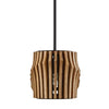 Kingsland 6 - Light Kitchen Island Linear Pendant with Wood Accents