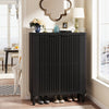 Large Modern Shoe Storage Cabinet with Adjustable Shelves