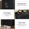 Large Modern Shoe Storage Cabinet with Adjustable Shelves