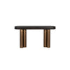 Macaron 63'' Solid Wood Top Console Table