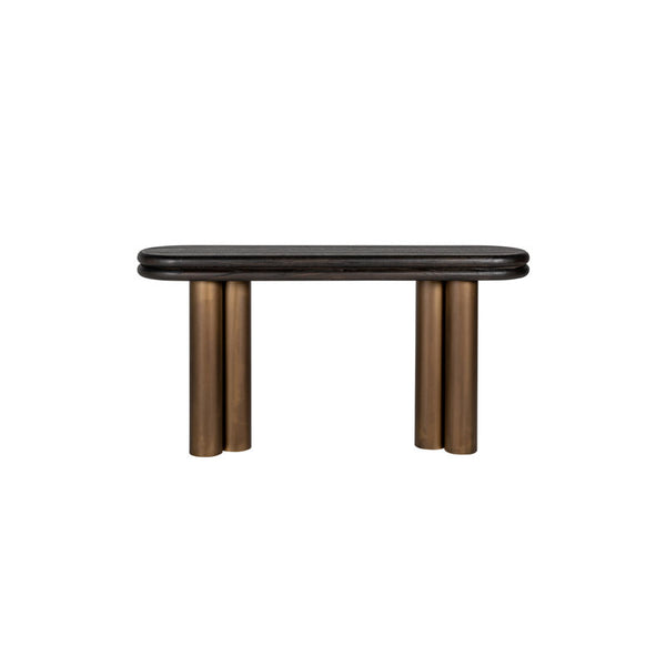 Macaron 63'' Solid Wood Top Console Table