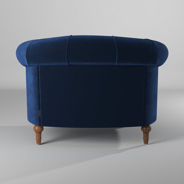 House of Hampton® Mercer 106.68cm Wide Tufted Velvet Armchair