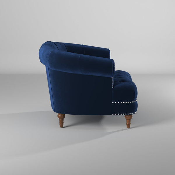 House of Hampton® Mercer 106.68cm Wide Tufted Velvet Armchair