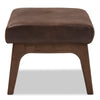 Mid-Century Ottoman by Baxton Studio