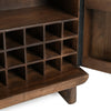 Quince 36'' Solid Wood Bar Cabinet