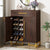 Modern Shoe Cabinet with a Drawer and 5 Adjustable Shelves