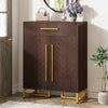 Modern Shoe Cabinet with a Drawer and 5 Adjustable Shelves