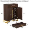 Modern Shoe Cabinet with a Drawer and 5 Adjustable Shelves
