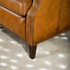 Balka Leather Chesterfield Single Seater Sofa