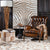 Nordic Leather Chesterfield Single Seater Sofa