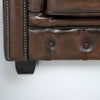 Adela Leather Chesterfield Two Seater Sofa