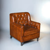 Roslin Leather Chesterfield Single Seater Sofa