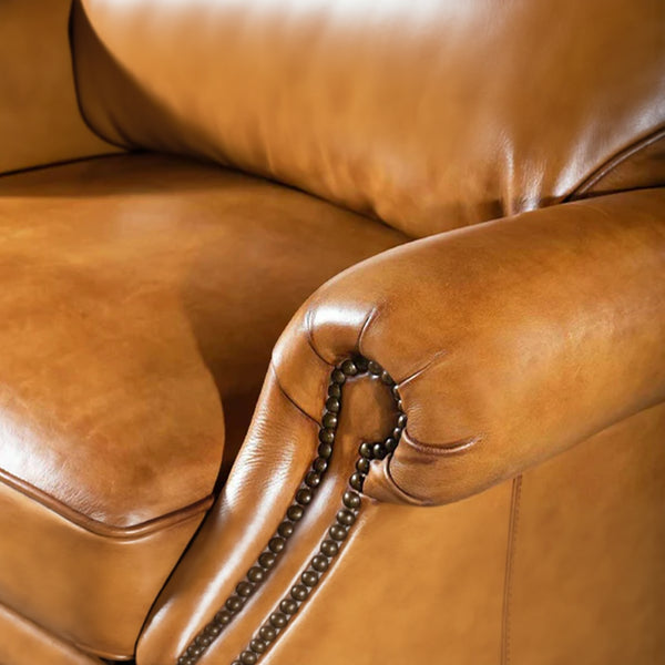Nardo Leather Single Seater Sofa
