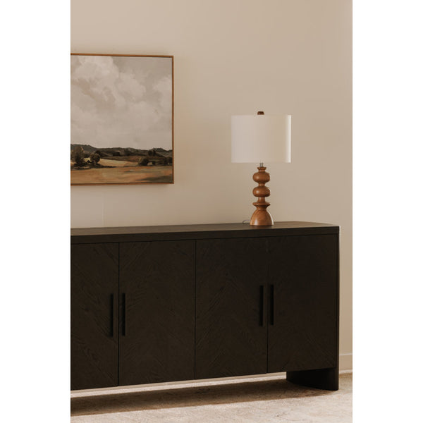 Solid Wood Table Lamp