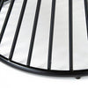 Very Home Odem Round Coffee Table - Black/Walnut
